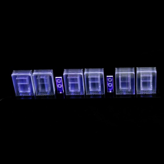 STARK-107 5V Digital Magnetic Levitation Glow Clock Remote Control Electronic Clock Ws2812 Circuit Board DIY Kit Time Display Decor STARK-107 5V Digital Magnetic Levitation Glow Clock Remote Control Electronic Clock Ws2812 Circuit Board DIY Kit Time Display Decor