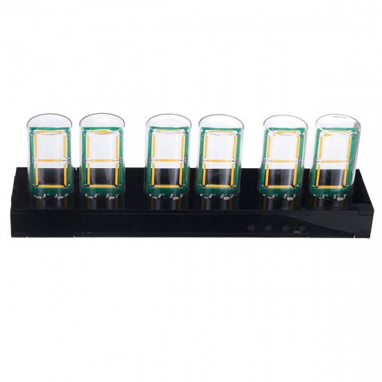 STARK-159 35mm 5V Six Tube LED Light Filament Glow Clock Electronic Digital Ds1302 Circuit Board DIY Kit Time Display STARK-159 35mm 5V Six Tube LED Light Filament Glow Clock Electronic Digital Ds1302 Circuit Board DIY Kit Time Display
