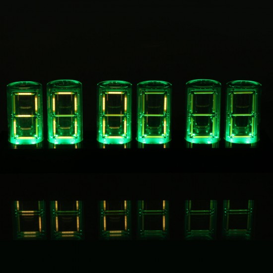 STARK-159 35mm 5V Six Tube LED Light Filament Glow Clock Electronic Digital Ds1302 Circuit Board DIY Kit Time Display STARK-159 35mm 5V Six Tube LED Light Filament Glow Clock Electronic Digital Ds1302 Circuit Board DIY Kit Time Display