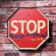 STOP LED Metal Tin Sign Retro Plaque Poster Bar Pub Home Wall Plaque Decorations STOP LED Metal Tin Sign Retro Plaque Poster Bar Pub Home Wall Plaque Decorations