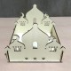 Self-Assembly Puzzle Wooden Building Model Kits DIY Islamic House Stand Rack Ramadan Gifts Decorations Self-Assembly Puzzle Wooden Building Model Kits DIY Islamic House Stand Rack Ramadan Gifts Decorations