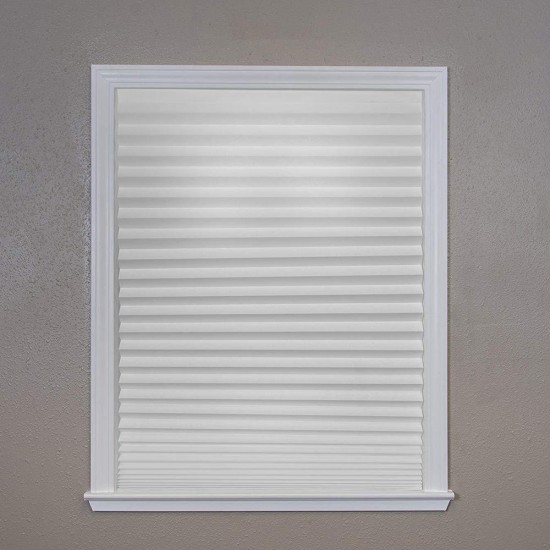 Self-adhesive Non-woven Pleated Blinds Curtains Half Blackout Windows for Bathroom Balcony Living Room Home Window Shades Decor Self-adhesive Non-woven Pleated Blinds Curtains Half Blackout Windows for Bathroom Balcony Living Room Home Window Shades Decor