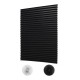 Self-adhesive Non-woven Pleated Blinds Curtains Half Blackout Windows for Bathroom Balcony Living Room Home Window Shades Decor Self-adhesive Non-woven Pleated Blinds Curtains Half Blackout Windows for Bathroom Balcony Living Room Home Window Shades Decor