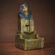 Seraphic Egyptian Pharaoh King Golden Backflow Incense Burner Holder Seraphic Egyptian Pharaoh King Golden Backflow Incense Burner Holder