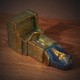 Seraphic Egyptian Pharaoh King Golden Backflow Incense Burner Holder Seraphic Egyptian Pharaoh King Golden Backflow Incense Burner Holder