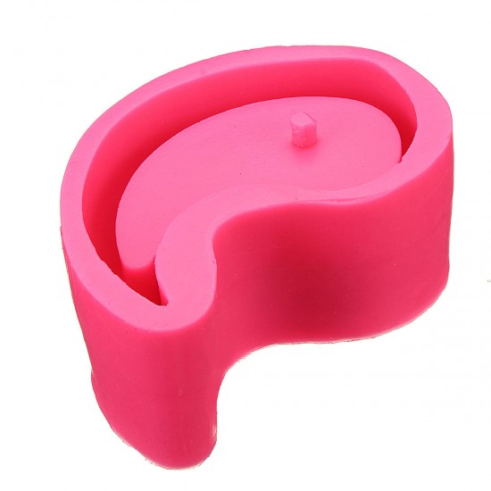 Silicone Mold Gossip Shape Concrete Cement Tabletop Flowerpot Chocolate Mould Crafts Silicone Mold Gossip Shape Concrete Cement Tabletop Flowerpot Chocolate Mould Crafts