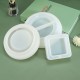 Silicone Mold Round Square Ashtray Epoxy Resin DIY Making Mould Handmade Craft