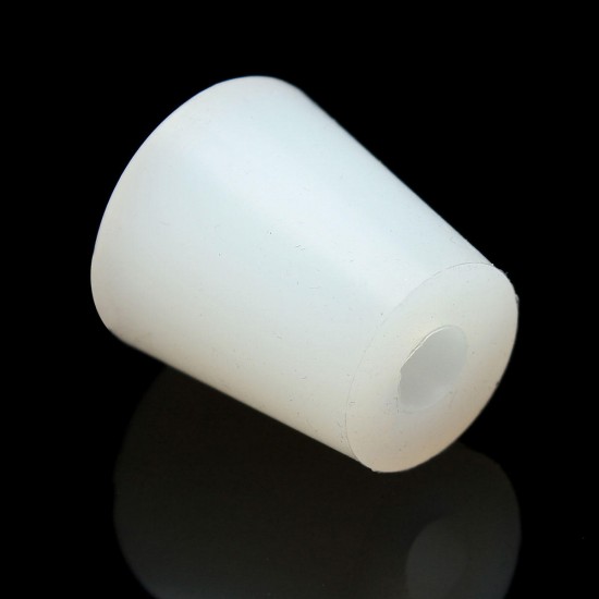 Silicone Plug w/ Hole for Airlock Valve Cap Bubbler Brew Food Silicone Plug w/ Hole for Airlock Valve Cap Bubbler Brew Food