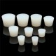 Silicone Plug w/ Hole for Airlock Valve Cap Bubbler Brew Food Silicone Plug w/ Hole for Airlock Valve Cap Bubbler Brew Food