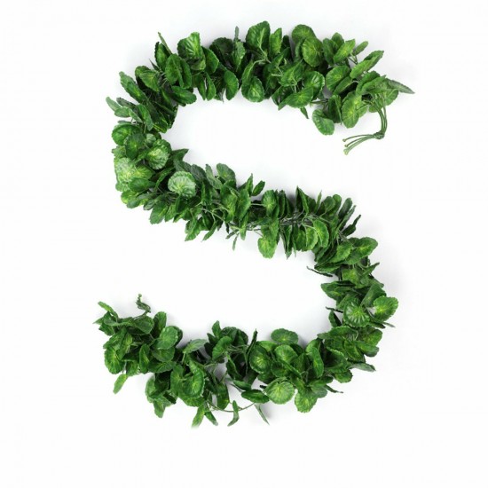 Simulation Creeper Rattan Plastic Leaves Small Leaves Winding Heating Pipe Decorative Vines Blocking Air Conditioning Pipe Simulation Creeper Rattan Plastic Leaves Small Leaves Winding Heating Pipe Decorative Vines Blocking Air Conditioning Pipe