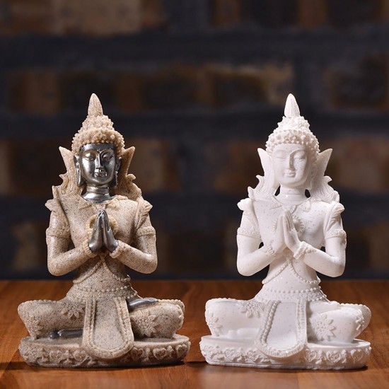 Sitting Thai Statue Sculpture Outdoor Indoor Statue Ornament Home Decorations Sitting Thai Statue Sculpture Outdoor Indoor Statue Ornament Home Decorations