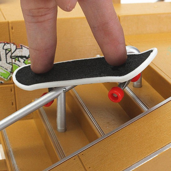 Skate Park Ramp Parts For Tech Deck Fingerboard Finger Board Ultimate Parks 92D Accessories