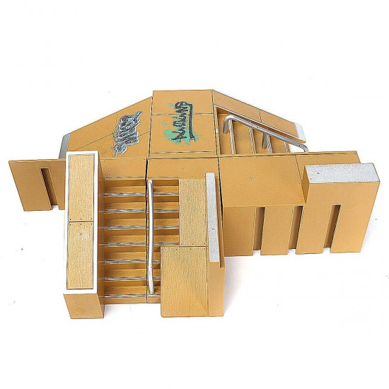 Skate Park Ramp Parts For Tech Deck Fingerboard Finger Board Ultimate Parks 92D Accessories Skate Park Ramp Parts For Tech Deck Fingerboard Finger Board Ultimate Parks 92D Accessories