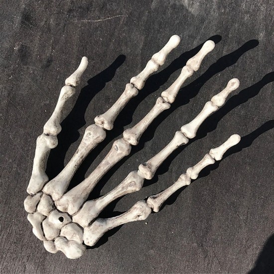 Skeleton Skull Claw Hand Bone Mischievous Halloween Carnival Accessory Decorations