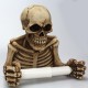 Skull Paper Roll Holder Wall Mount Toilet Bone Dry Skeleton Bathroom Decorations Paper Shelf Holder