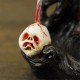 Skull Shape Resin Backflow Incense Burner Tower Statue Figurine Ghost Head Home Decor