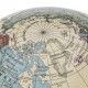 Solar Automatic Rotating Globe Decorative Tellurion Earth Geography Globe World Map Education Gift w/ Small Base