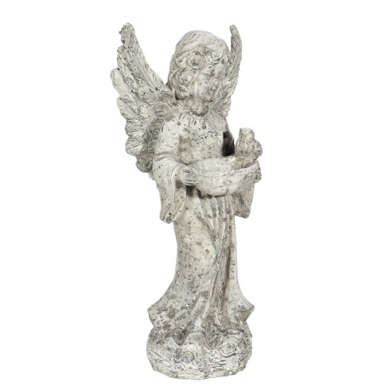 Solar Fairy Angel /Cherub Garden Ornament Statue Figurine Art Sculpture Decorations