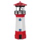 Solar Powered Garden Lighthouse Rotating Beam LED Yard Light Ornament Lamp Home Decor Solar Powered Garden Lighthouse Rotating Beam LED Yard Light Ornament Lamp Home Decor