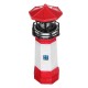 Solar Powered Garden Lighthouse Rotating Beam LED Yard Light Ornament Lamp Home Decor