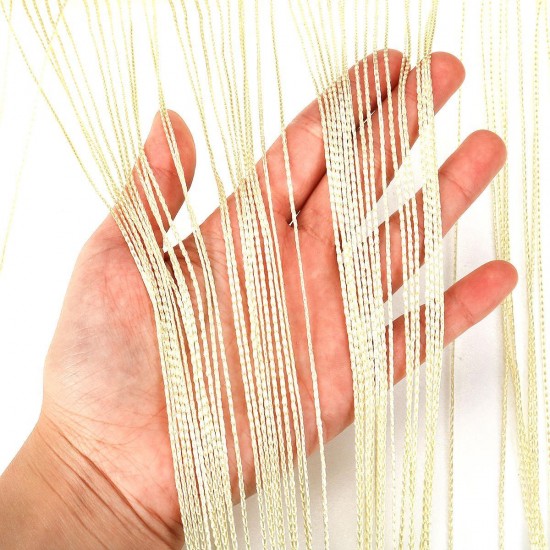 Solid Curtains String Curtains Windows Room Divider Door Decorative Line Curtain Solid Curtains String Curtains Windows Room Divider Door Decorative Line Curtain