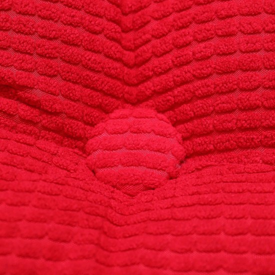 Square Corduroy Chair Pad Cushion Thicker Patio Car Office Seat Sofa Tatami Floor Mat