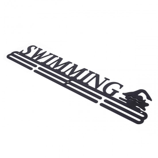 Stainless Steel Black Sporting Medal Hangers Awards Display Medal Holder Rack Decorations Stainless Steel Black Sporting Medal Hangers Awards Display Medal Holder Rack Decorations