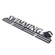 Stainless Steel Black Sporting Medal Hangers Awards Display Medal Holder Rack Decorations Stainless Steel Black Sporting Medal Hangers Awards Display Medal Holder Rack Decorations