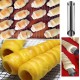 tainless Steel Cylinder Shape Mold Croissant Roll Bread Baking Tool