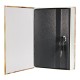 Stainless Steel Dictionary Security Safe Gift Box Piggy Bank Collections Storage with Key