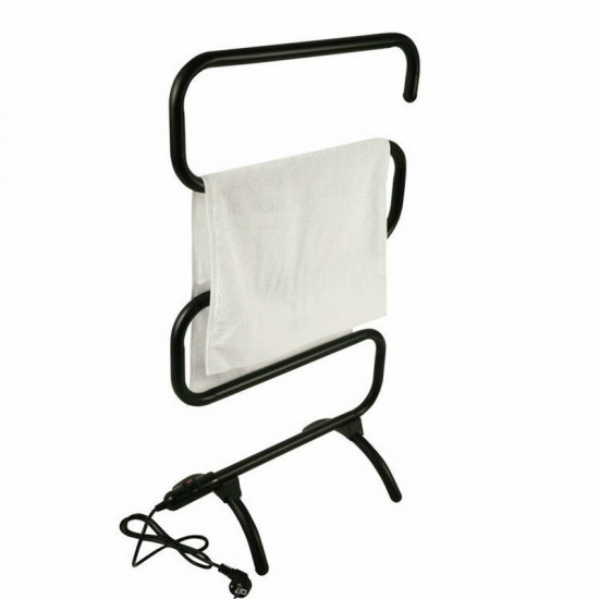 Stainless Steel Electric Heated Towel Rack Floor Stand Towel Holder Rail Electric Towel Warmer Rail Bathroom Towel Dryer Stainless Steel Electric Heated Towel Rack Floor Stand Towel Holder Rail Electric Towel Warmer Rail Bathroom Towel Dryer