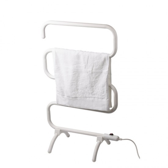 Stainless Steel Electric Heated Towel Rack Floor Stand Towel Holder Rail Electric Towel Warmer Rail Bathroom Towel Dryer Stainless Steel Electric Heated Towel Rack Floor Stand Towel Holder Rail Electric Towel Warmer Rail Bathroom Towel Dryer