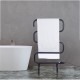 Stainless Steel Electric Heated Towel Rack Floor Stand Towel Holder Rail Electric Towel Warmer Rail Bathroom Towel Dryer Stainless Steel Electric Heated Towel Rack Floor Stand Towel Holder Rail Electric Towel Warmer Rail Bathroom Towel Dryer