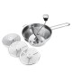 Stainless Steel Food Mill Metal Vegetable/Carrot/Tomato/Potato/Rice Mixer Maker Cutter Stainless Steel Food Mill Metal Vegetable/Carrot/Tomato/Potato/Rice Mixer Maker Cutter