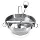 Stainless Steel Food Mill Metal Vegetable/Carrot/Tomato/Potato/Rice Mixer Maker Cutter Stainless Steel Food Mill Metal Vegetable/Carrot/Tomato/Potato/Rice Mixer Maker Cutter