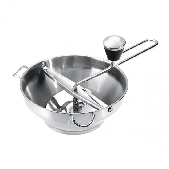 Stainless Steel Food Mill Metal Vegetable/Carrot/Tomato/Potato/Rice Mixer Maker Cutter Stainless Steel Food Mill Metal Vegetable/Carrot/Tomato/Potato/Rice Mixer Maker Cutter