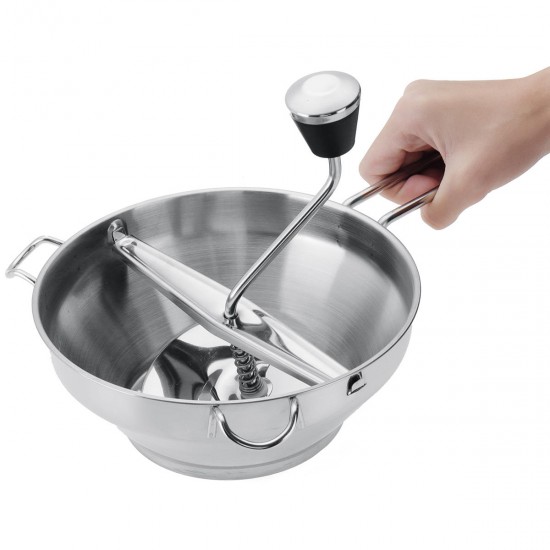 Stainless Steel Food Mill Metal Vegetable/Carrot/Tomato/Potato/Rice Mixer Maker Cutter Stainless Steel Food Mill Metal Vegetable/Carrot/Tomato/Potato/Rice Mixer Maker Cutter