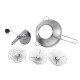 Stainless Steel Food Mill Metal Vegetable/Carrot/Tomato/Potato/Rice Mixer Maker Cutter Stainless Steel Food Mill Metal Vegetable/Carrot/Tomato/Potato/Rice Mixer Maker Cutter