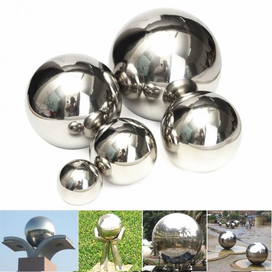 Stainless Steel Mirror Ball Polished Hollow Ball Hardware Accessories 5/8/10/12/15cm