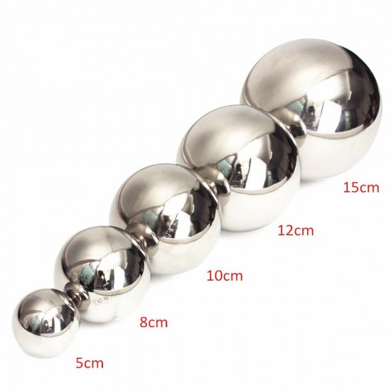 Stainless Steel Mirror Ball Polished Hollow Ball Hardware Accessories 5/8/10/12/15cm Stainless Steel Mirror Ball Polished Hollow Ball Hardware Accessories 5/8/10/12/15cm