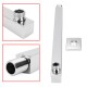 Stainless Steel Shower Arm Extension Rod Adjustable Extension Arm for Shower Head