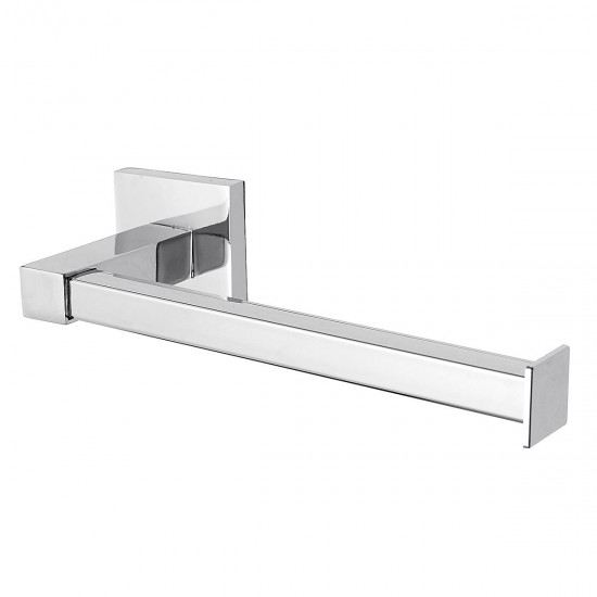 Stainless Steel Silver Toilet Roll Paper Towel Holder Shelf Wall Mounted Bathroom Rack Stainless Steel Silver Toilet Roll Paper Towel Holder Shelf Wall Mounted Bathroom Rack