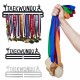 Stainless Steel Wall Mount Display Taekwondo Medal Hanger Holder Rack Sport Decorations