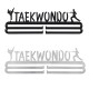 Stainless Steel Wall Mount Display Taekwondo Medal Hanger Holder Rack Sport Decorations Stainless Steel Wall Mount Display Taekwondo Medal Hanger Holder Rack Sport Decorations