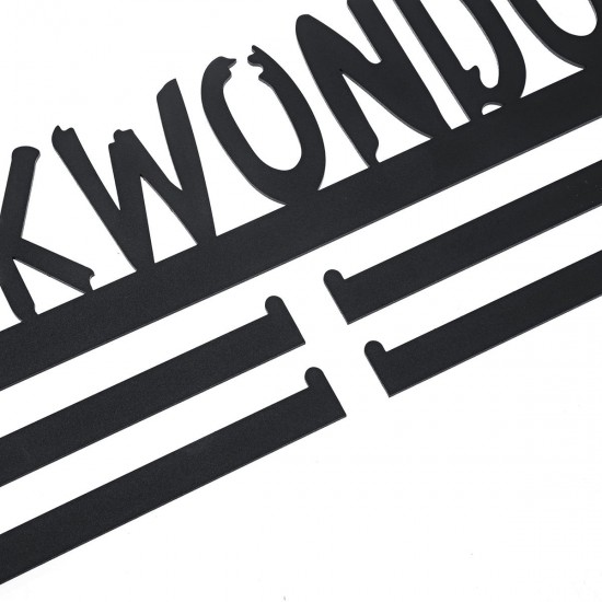 Stainless Steel Wall Mount Display Taekwondo Medal Hanger Holder Rack Sport Decorations Stainless Steel Wall Mount Display Taekwondo Medal Hanger Holder Rack Sport Decorations