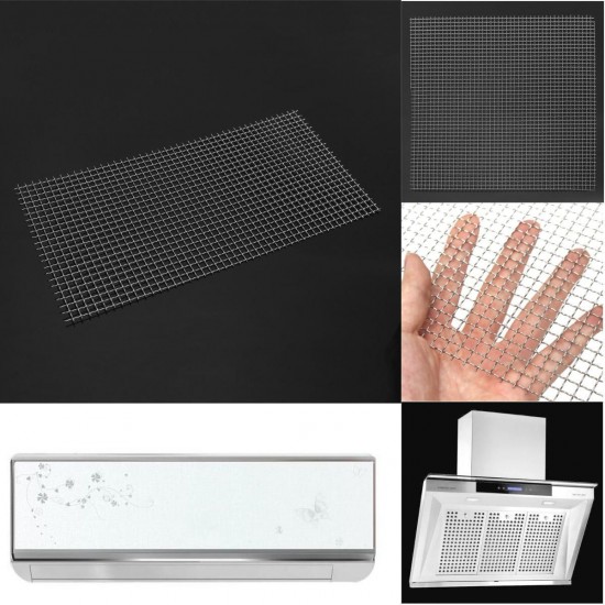 Stainless Steel Woven Wire Mesh Filter Grading 30cm Sheet Silk to Heavy Gauze Stainless Steel Woven Wire Mesh Filter Grading 30cm Sheet Silk to Heavy Gauze