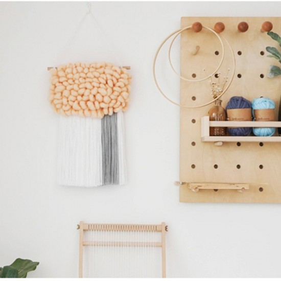Standing DIY Woven Set Weaving Loom Kit Looms Wooden Tapestry Hand-Knitted Machine Standing DIY Woven Set Weaving Loom Kit Looms Wooden Tapestry Hand-Knitted Machine