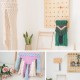 Standing DIY Woven Set Weaving Loom Kit Looms Wooden Tapestry Hand-Knitted Machine Standing DIY Woven Set Weaving Loom Kit Looms Wooden Tapestry Hand-Knitted Machine
