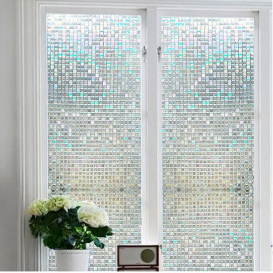 Static Cling Cover Window Glass Film Sticker Privacy Home Decoration 45cm*2m Static Cling Cover Window Glass Film Sticker Privacy Home Decoration 45cm*2m