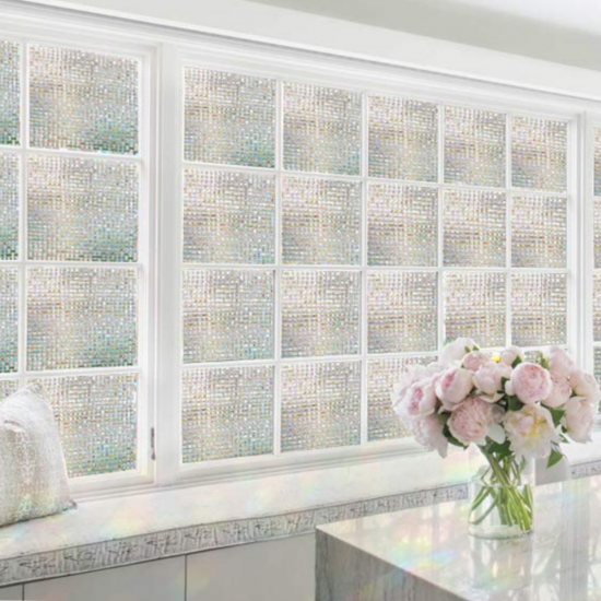 Static Cling Cover Window Glass Film Sticker Privacy Home Decoration 45cm*2m Static Cling Cover Window Glass Film Sticker Privacy Home Decoration 45cm*2m